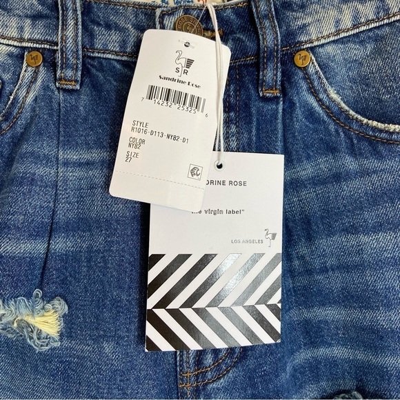 Sandrine Rose x Free People Paper Jean NWT - Picture 5 of 9